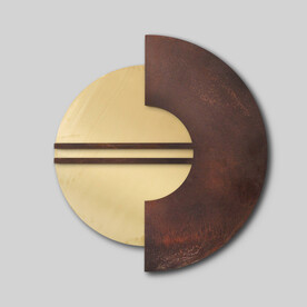 装饰画 晶瓷画 几何立体图