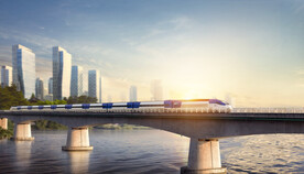 城市高铁地铁宣传海报