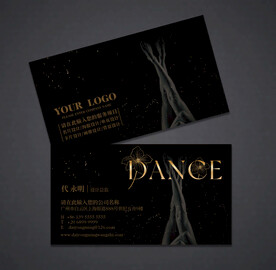 舞蹈名片