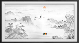 国画山水