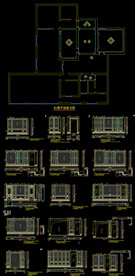 护墙板CAD设计详图