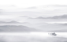 水墨山水画