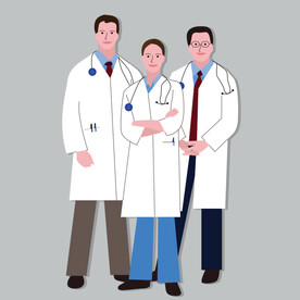 医生矢量素材