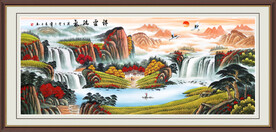 左右逢源风水画 