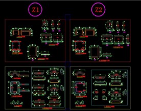 欧式围墙石材大门CAD拆料加工