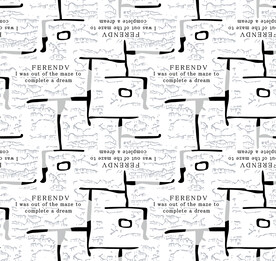 大牌抽象地图字母