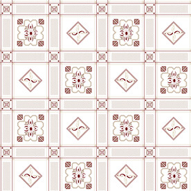 大牌民族风格子