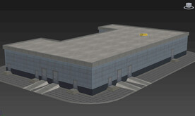 小厂房 三维建模