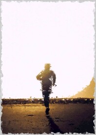 50X70数字油画装饰画奔跑