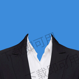 女生证件照西装