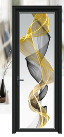 高清分层平开门写真图