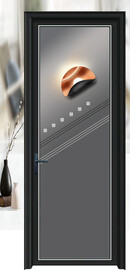 高清分层平开门写真图