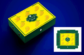 桂七芒果礼盒包装CDR矢量图