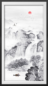 国画山水