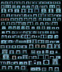 欧式新古典护板墙图库