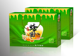 蜂蜜包装 及效果图