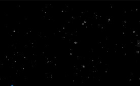 大雪雪花飘扬视频素材