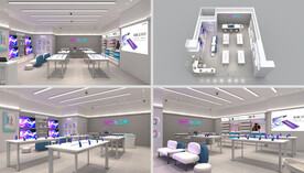 荣耀3.7形象体验店