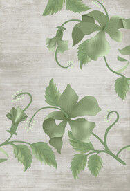 抽象枝叶地毯图案设计