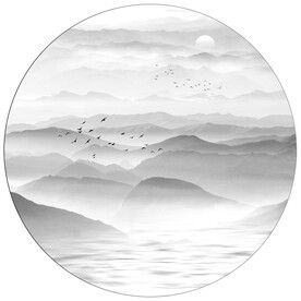 水墨山水画