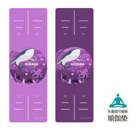 瑜伽垫图案