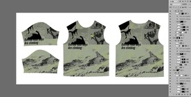 墨绿攀登山岩勇攀高峰人自然雪山