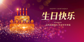 生日快乐海报