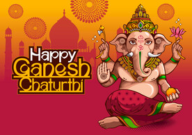 印度教象头神犍尼萨ganesh