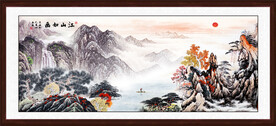 国画山水