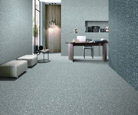 水磨石铺贴空间