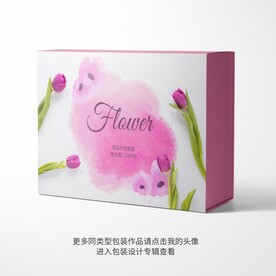 精品包装盒设计平面图