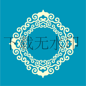 矢量花纹装饰背景