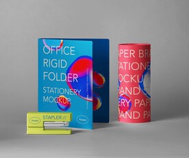 笔筒 订书机样机图片