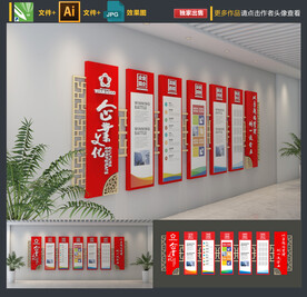 企业红色文化墙