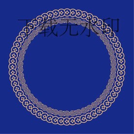 圆形民族传统图案