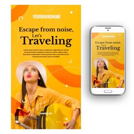 旅行社旅游指南海报