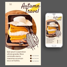 旅行社旅游指南海报