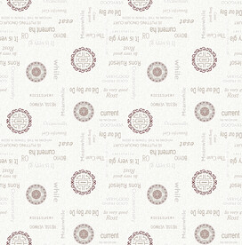 大牌字母报纸花民族风