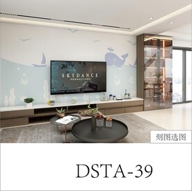 海豚海底世界海景鱼帆船