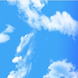 蓝天白云