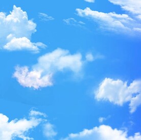 蓝天白云