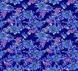 大牌抽象花朵乱花 