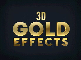 金属特效字样机