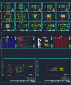 轻钢别墅房屋结构施工