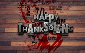 欧美风立体英文字母背景墙壁画