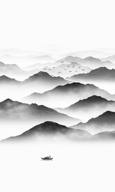 水墨山水