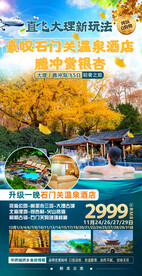 云南腾冲旅游海报