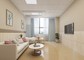 医院病房设计案例效果图