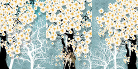 晶瓷画 植物花 兰花