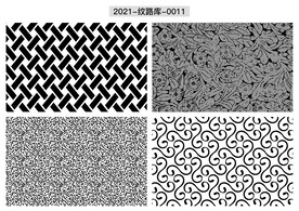 折光纹 逆向纹 线条纹 防伪纹